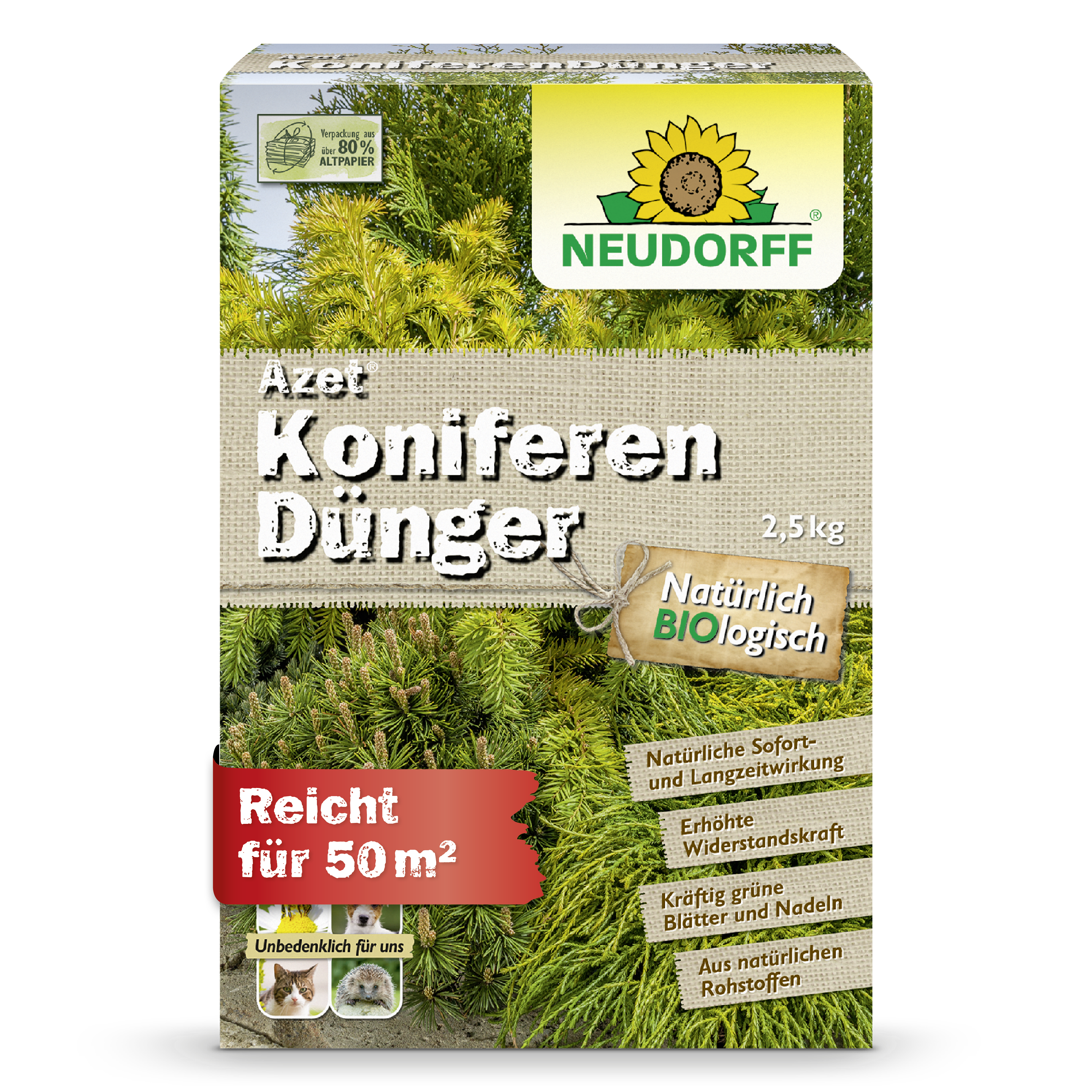 koniferen dünger für buchsbaum Azet KoniferenDünger – Neudorff Shop