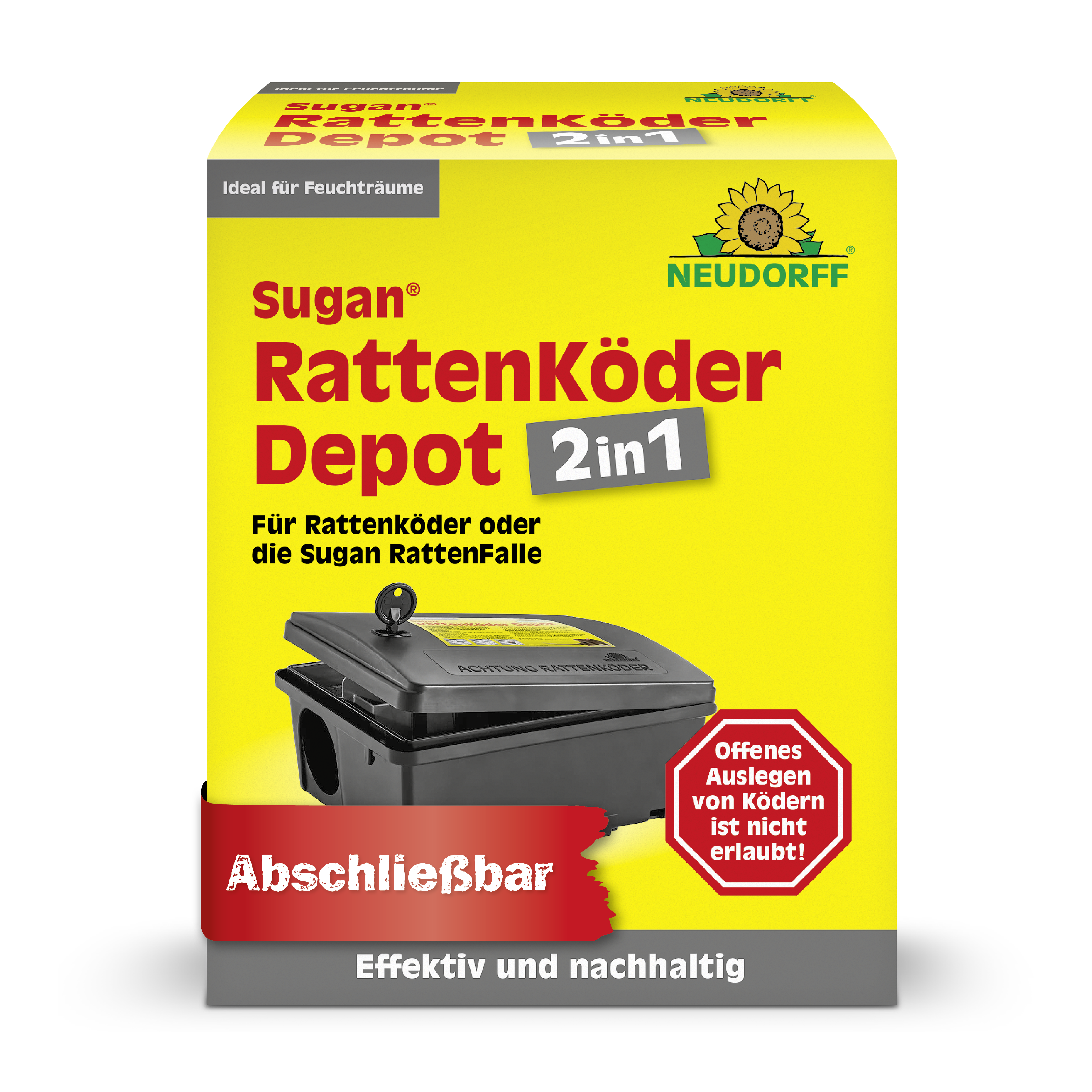 Neudorff Sugan RattenKöder Depot