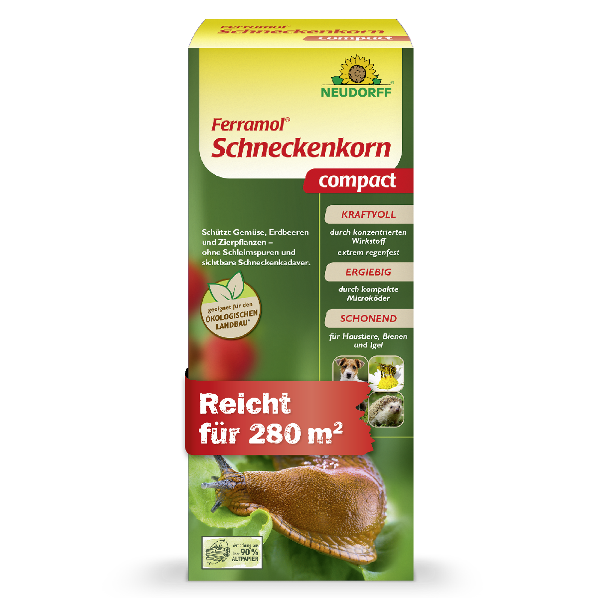Ferramol Schneckenkorn compact – Neudorff Shop