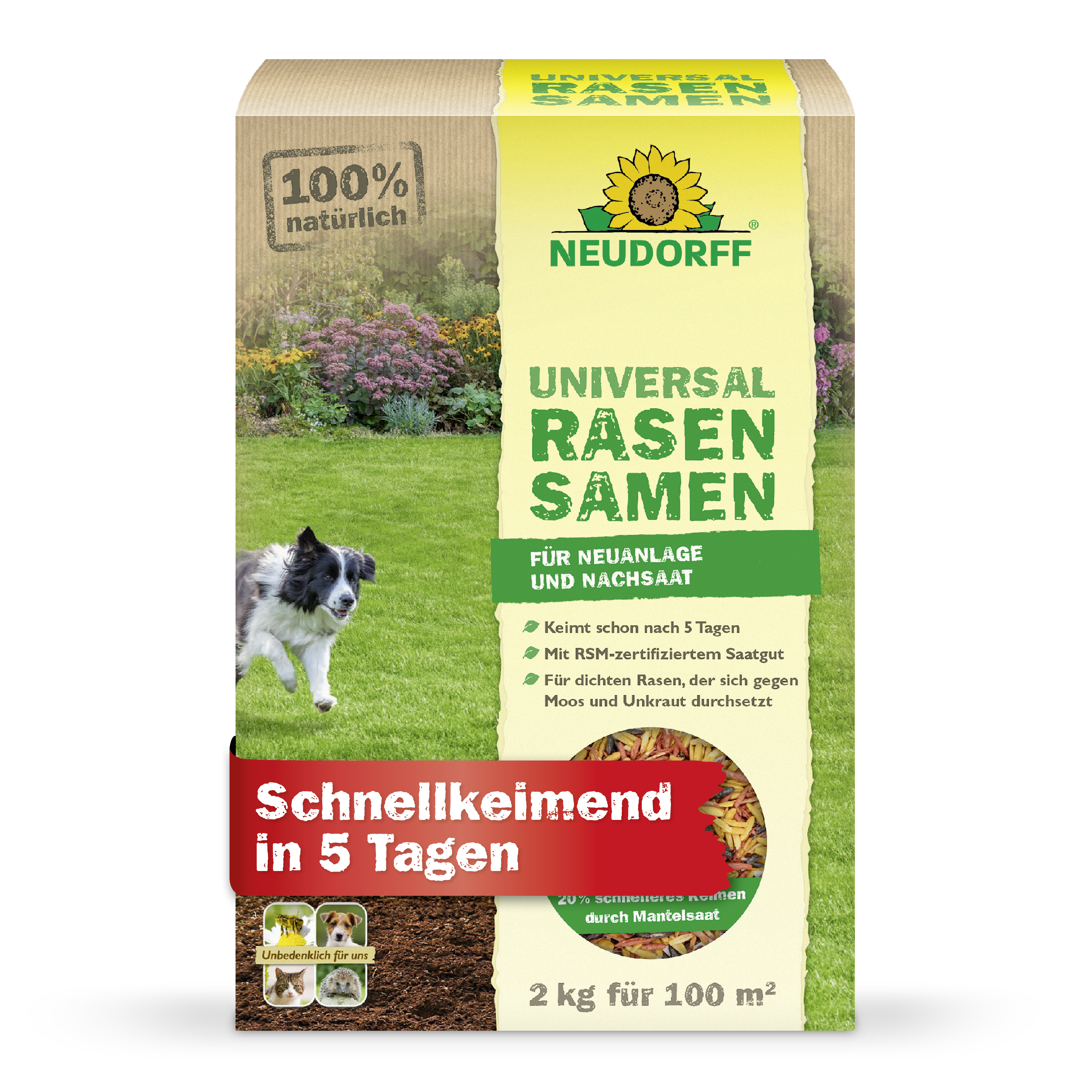 Neudorff Universal Rasensamen: Schnellkeimend und für jeden Rasen – Neudorff  Shop