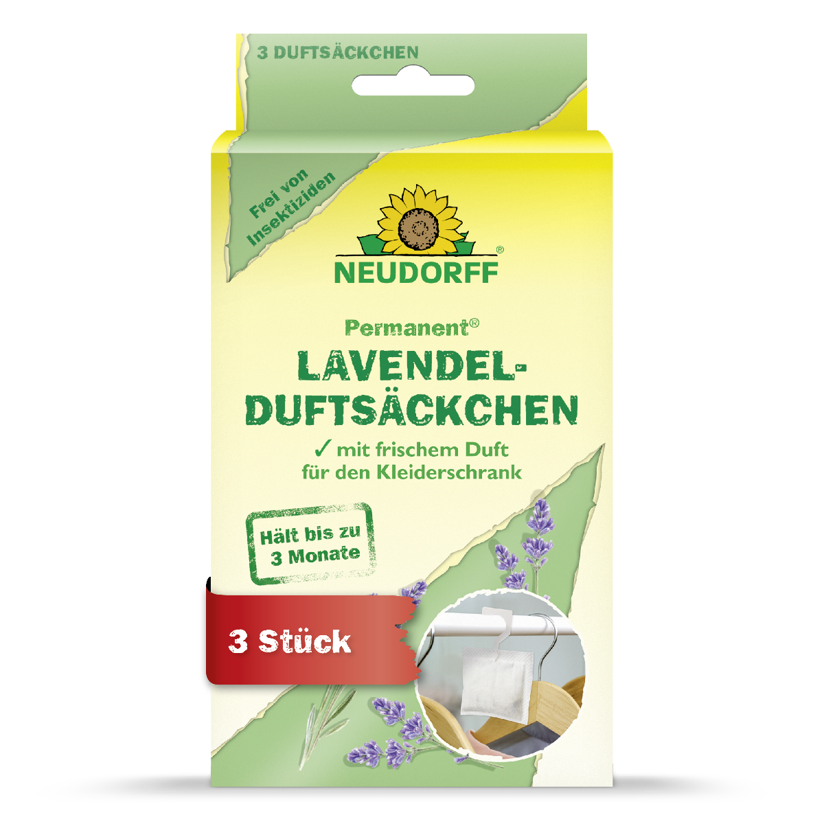 Permanent LavendelduftSäckchen gegen Kleidermotten