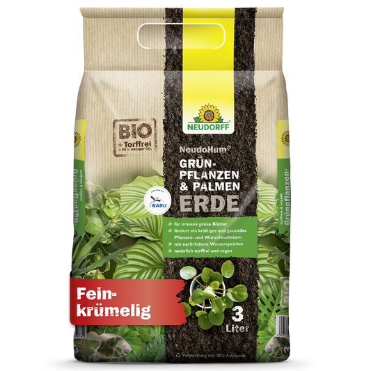 NeudoHum Grünpflanzen- & PalmenErde