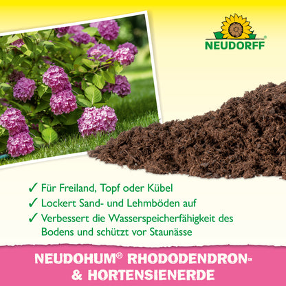 NeudoHum Rhododendron & Hortensien Erde