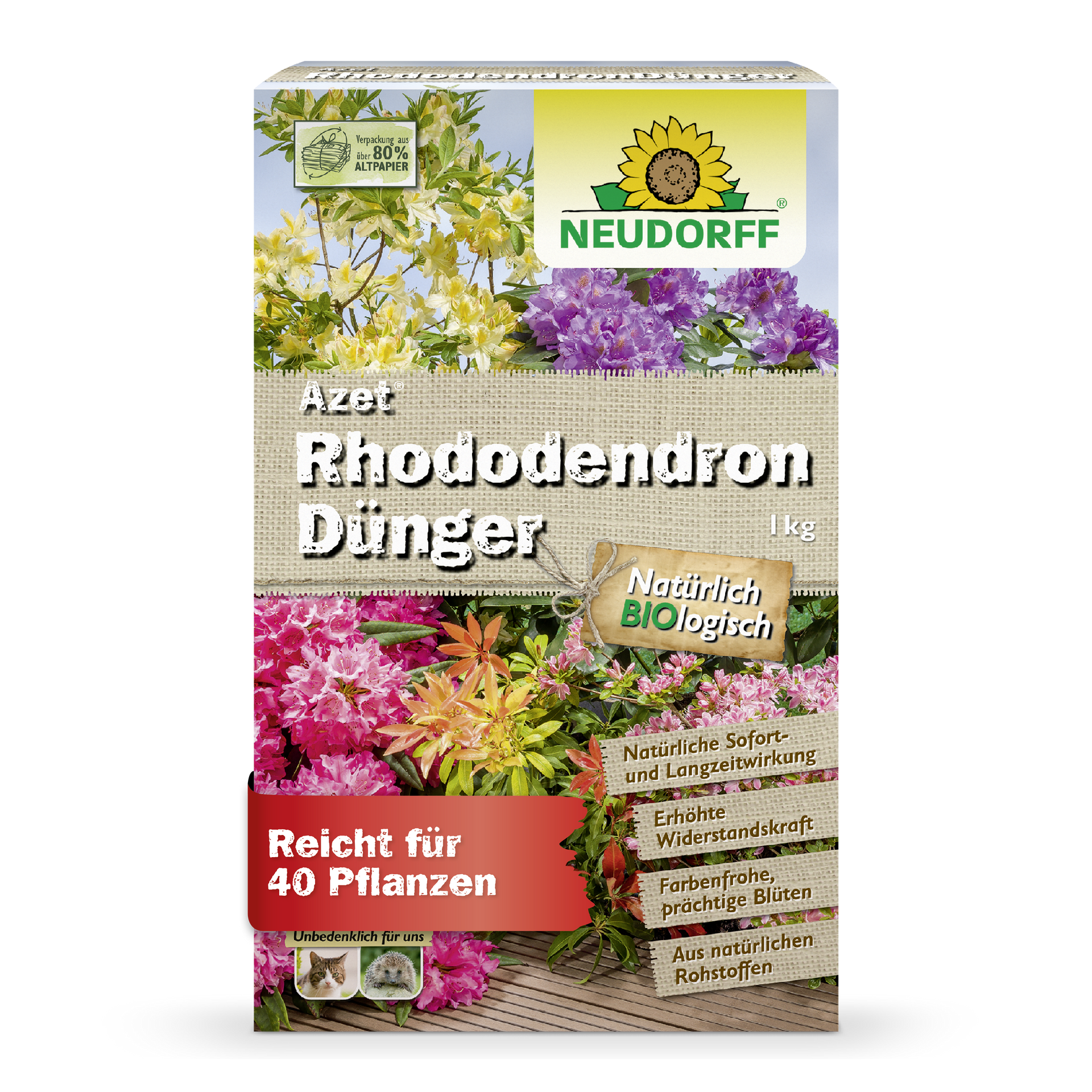 Azet RhododendronDünger – Neudorff Shop