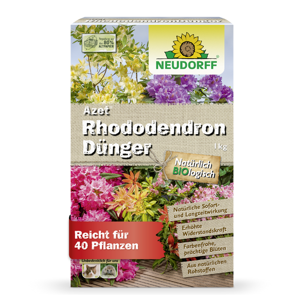 Azet RhododendronDünger – Neudorff Shop