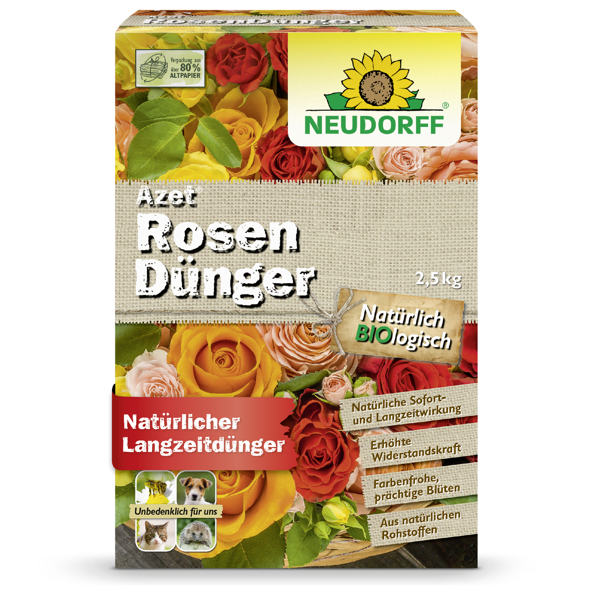 Azet RosenDünger – Neudorff Shop