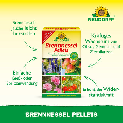 Brennnessel Pellets