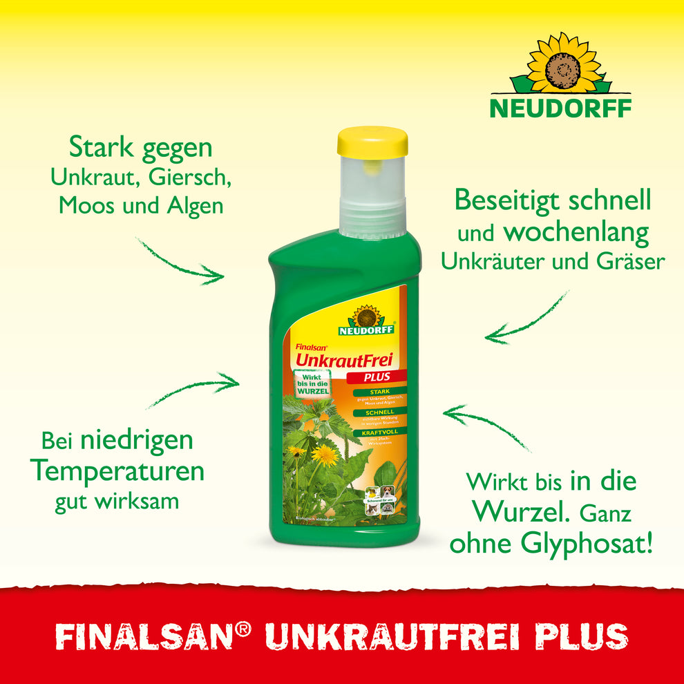 Neudorff Finalsan Unkrautfrei Plus – Unkraut nachhaltig bekämpfen ...