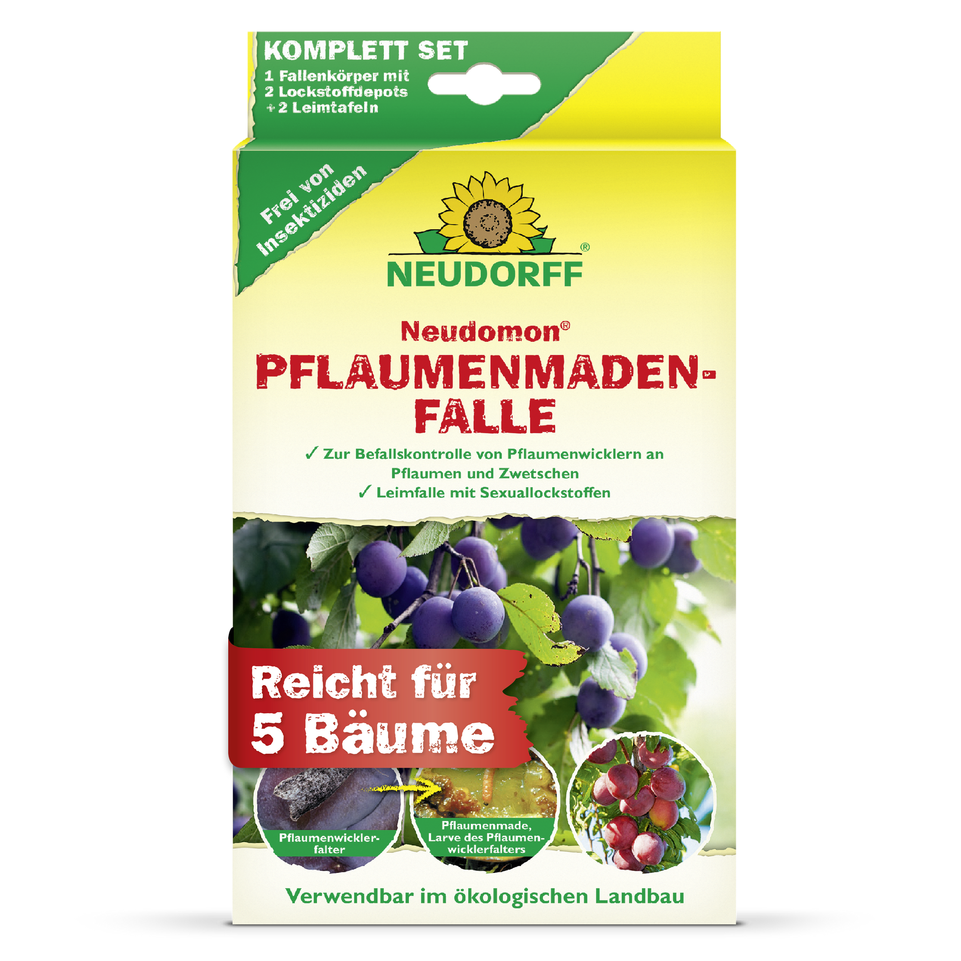 Neudomon PflaumenmadenFalle – Neudorff Shop