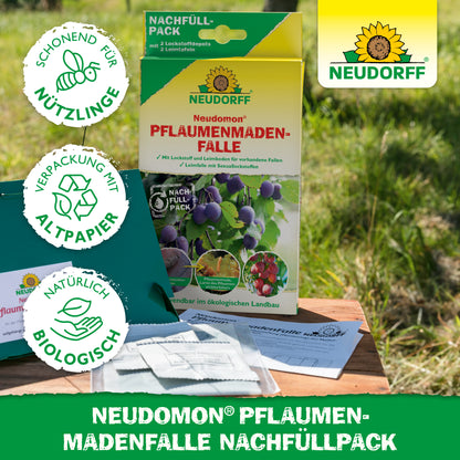 Neudomon PflaumenmadenFalle Nachfüllpack