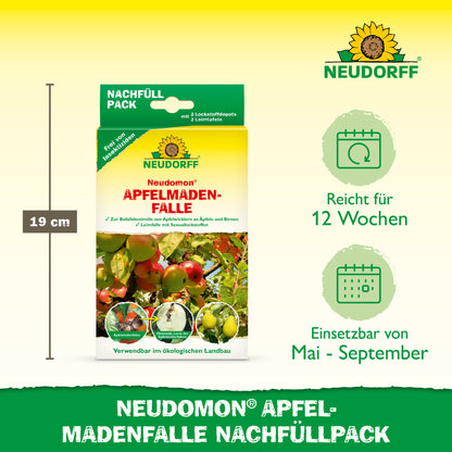 Neudomon ApfelmadenFalle Nachfüllpack