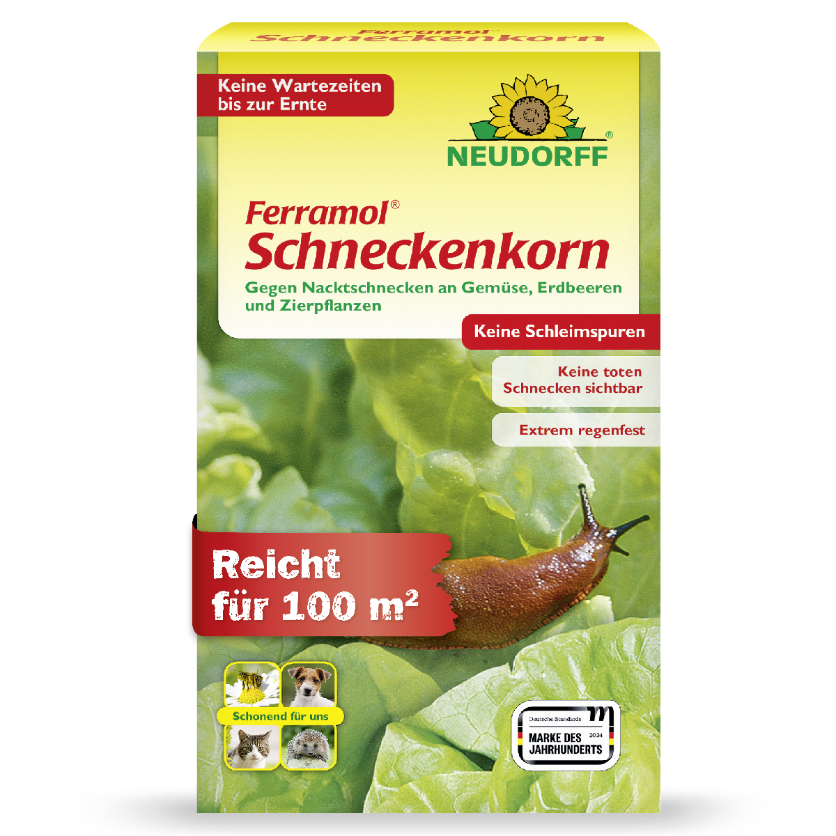 Ferramol Schneckenkorn: wirksam Schnecken im Garten bekämpfen – Neudorff  Shop