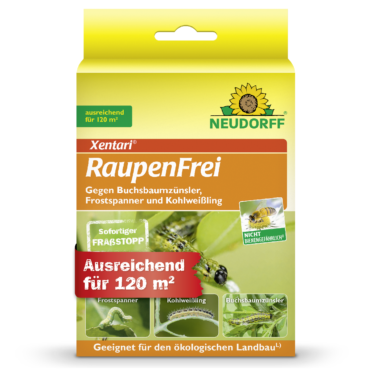 Neudorff Xentari Raupenfrei – biologisch gegen Buchsbaumzünsler ...