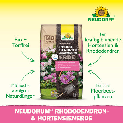 NeudoHum Rhododendron & Hortensien Erde