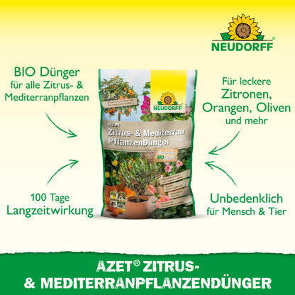 Azet Zitrus- & MediterranpflanzenDünger