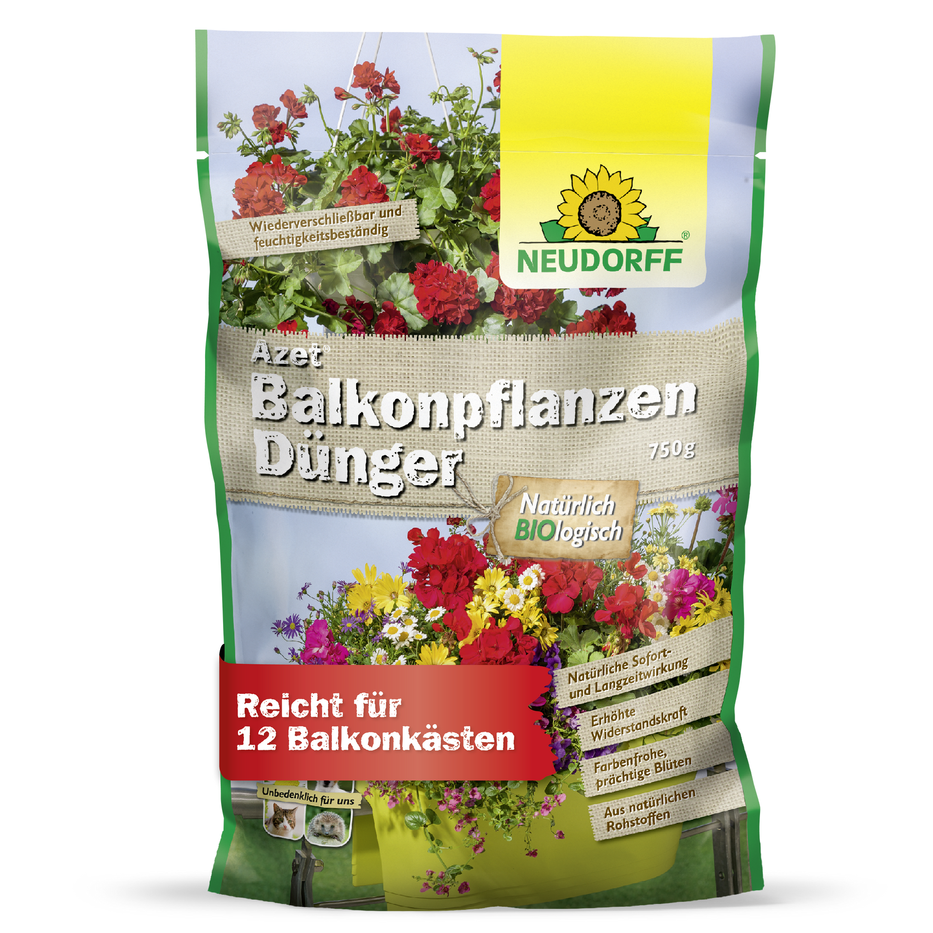 dünger für blumenkästen Azet BalkonpflanzenDünger – Neudorff Shop