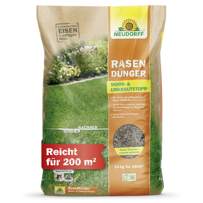 RasenDünger Moos- & UnkrautStopp