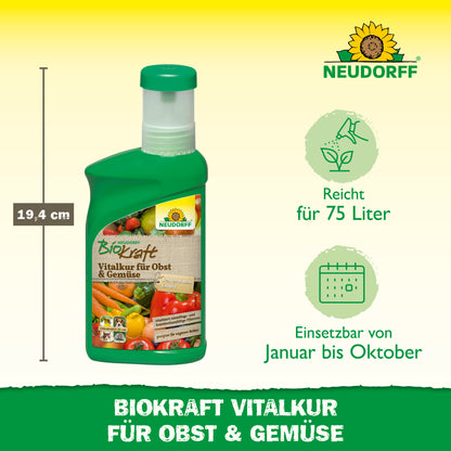 Neudorff BioKraft Vitalkur für Obst & Gemüse