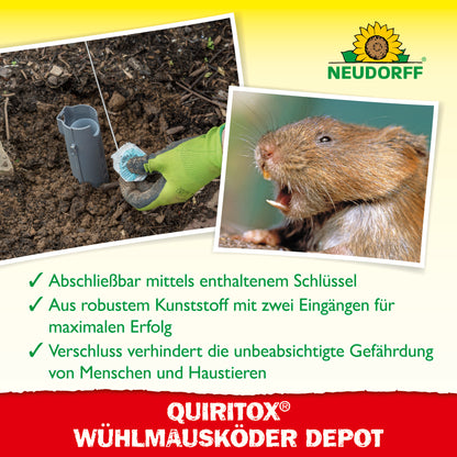 Quiritox WühlmausKöder Depot