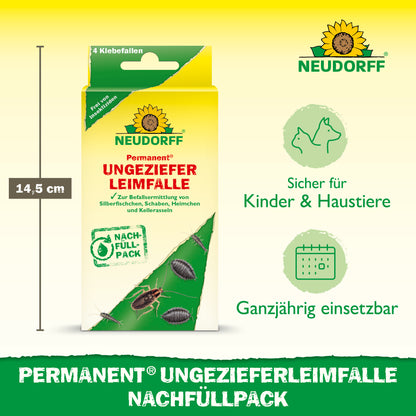 Permanent UngezieferLeimFalle Nachfüllpack