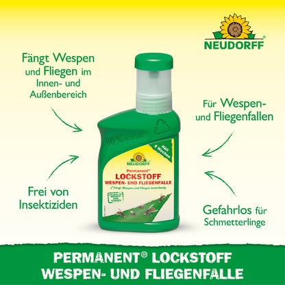 Permanent Lockstoff Wespen- und Fliegenfalle