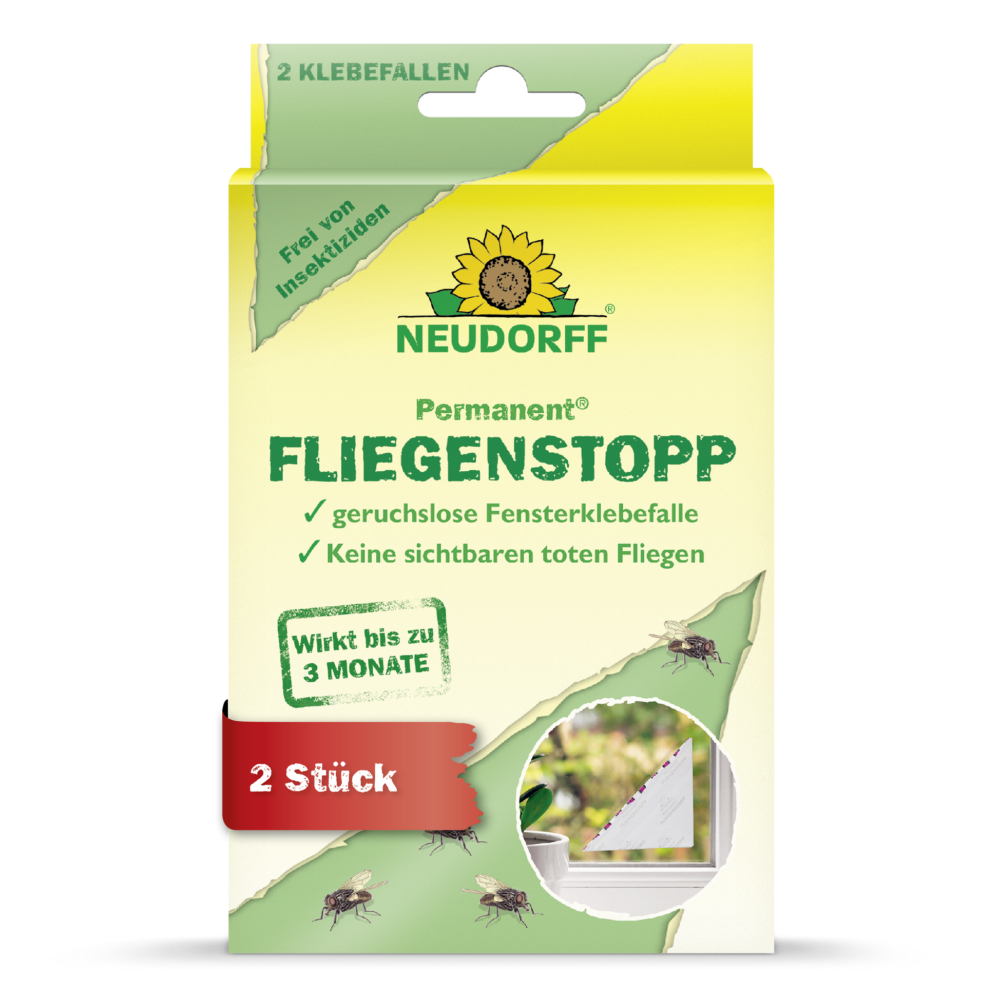 NEUDORFF® Permanent® FliegenFänger - 4er Pack X 12 - Foto 3