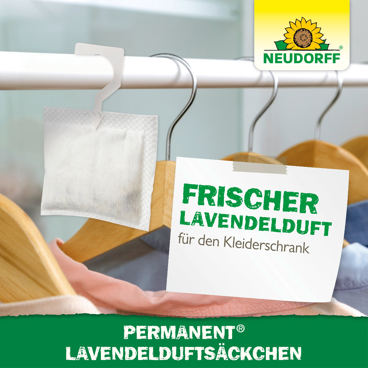 Permanent LavendelduftSäckchen gegen Kleidermotten