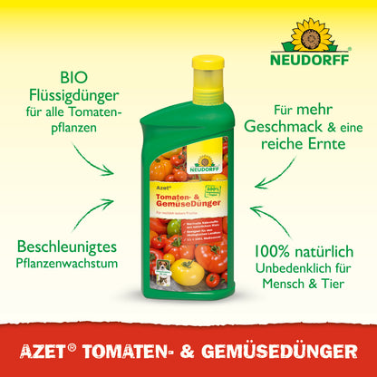 Azet Tomaten- & GemüseDünger flüssig