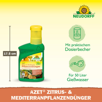 Azet Zitrus- & MediterranpflanzenDünger flüssig