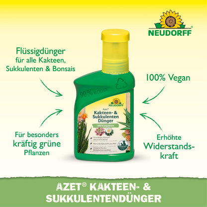Azet Kakteen- & SukkulentenDünger flüssig