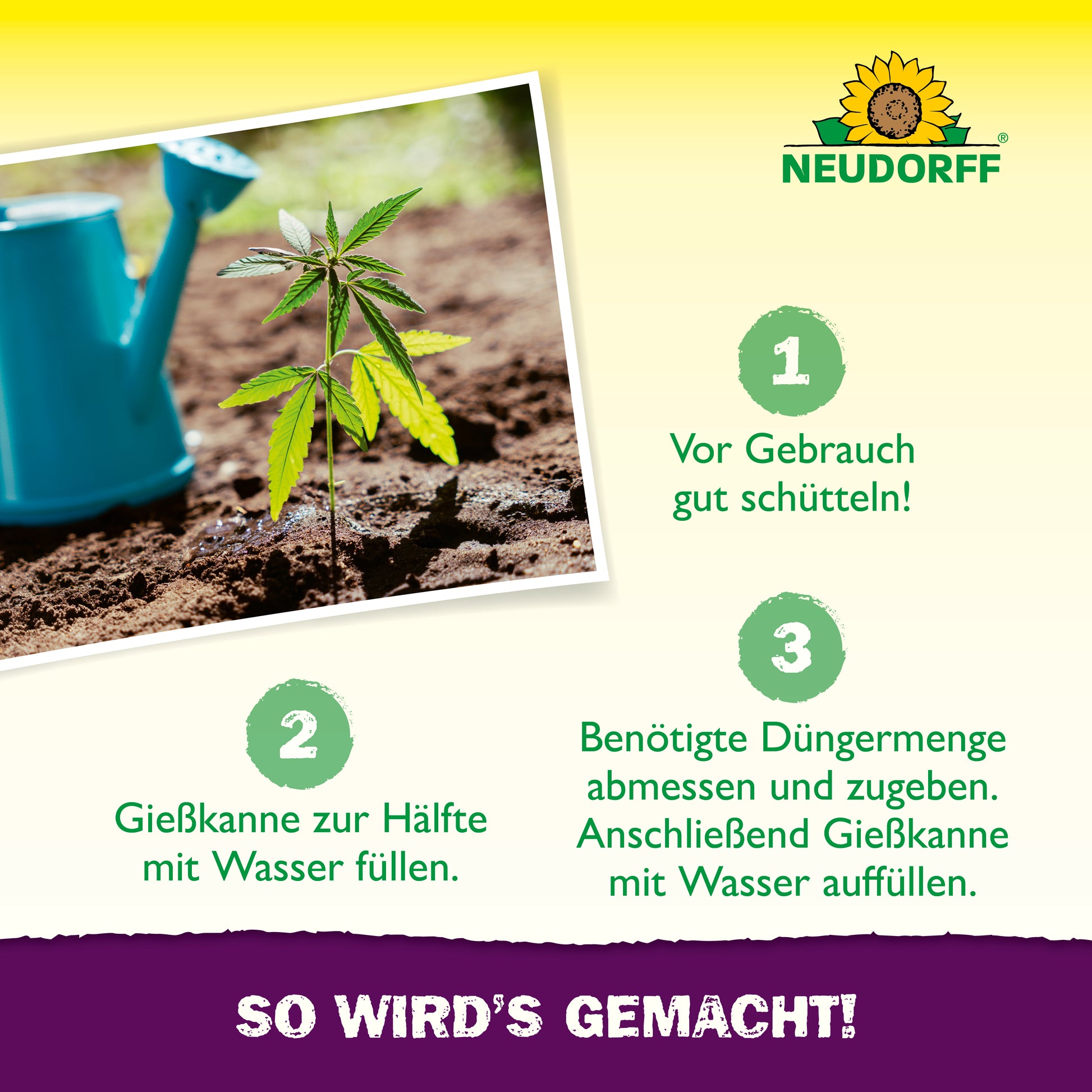 natürlicher dünger für hanfpflanzen Neudorff Azet Growdünger / Cannabis Dünger für alle Wachstumsphasen – Neudorff Shop