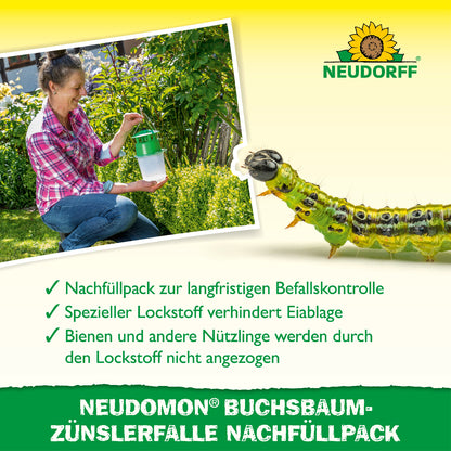 Neudomon BuchsbaumzünslerFalle Nachfüllpack
