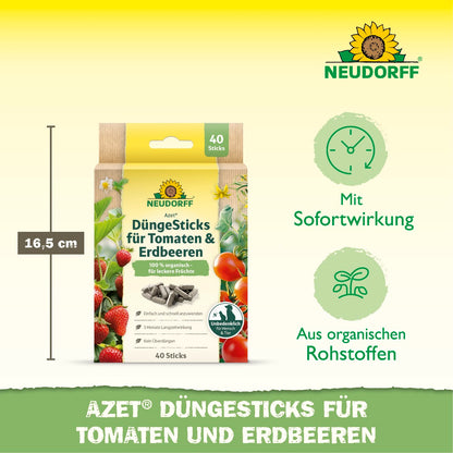 Azet Düngesticks für Tomaten & Erdbeeren
