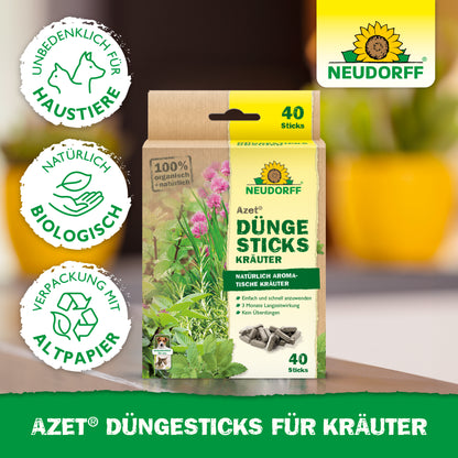 Azet Düngesticks für Kräuter