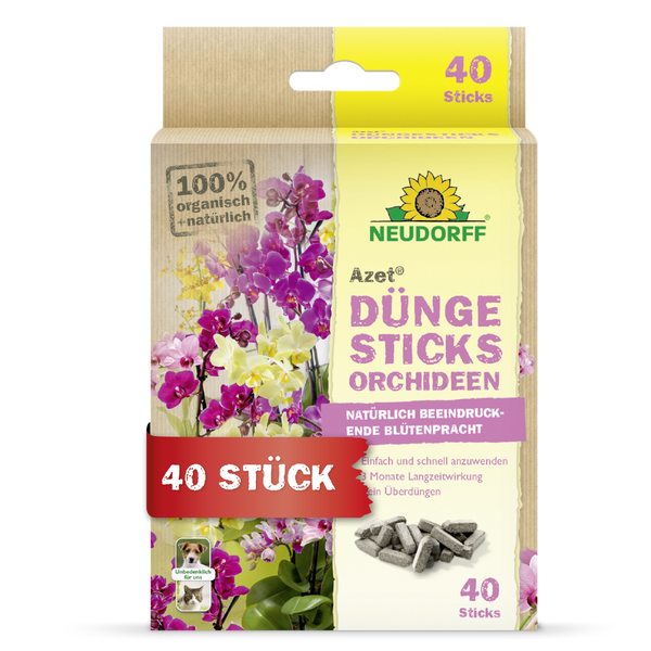 Azet Düngesticks für Orchideen – Neudorff Shop