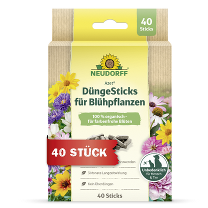 Azet Düngesticks für Blühpflanzen