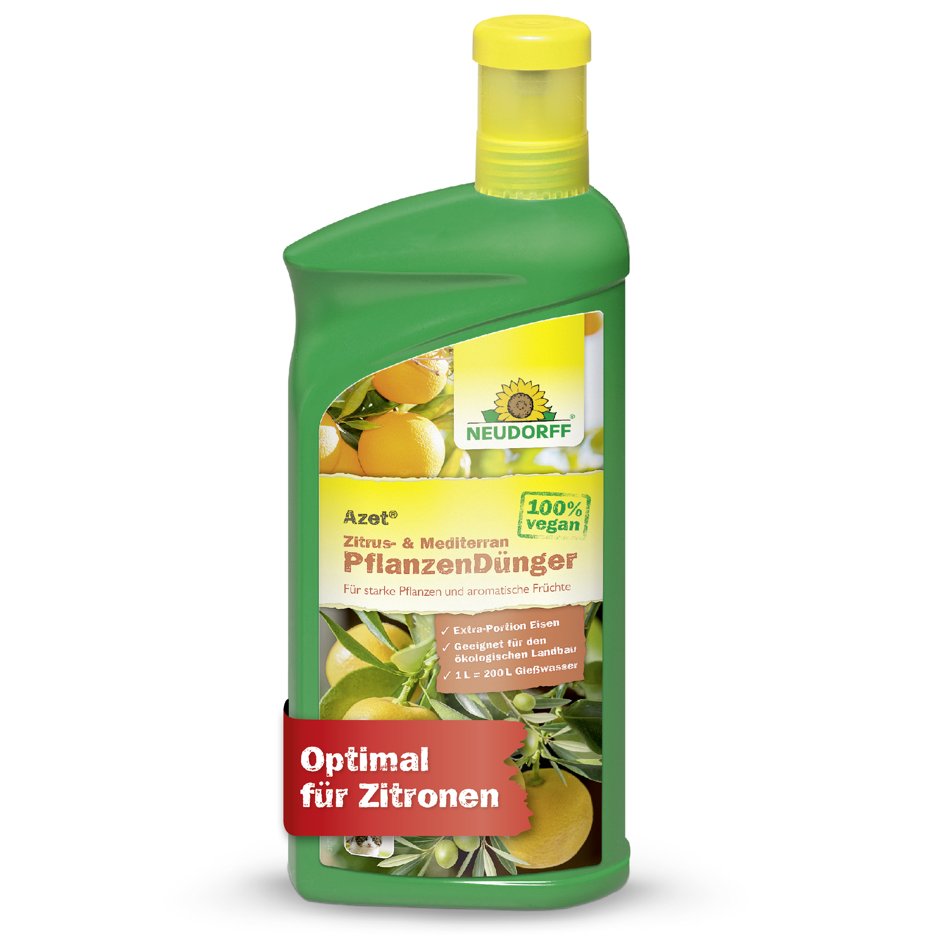 Azet Zitrus- & MediterranpflanzenDünger flüssig – Neudorff Shop