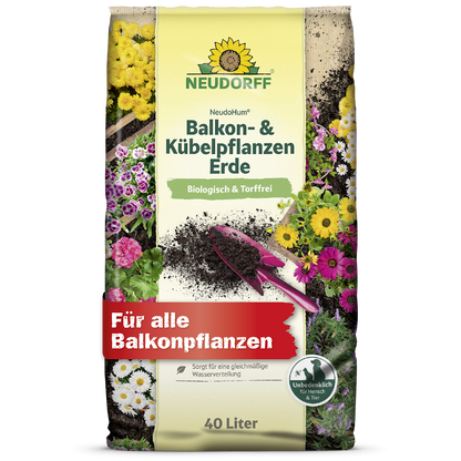 NeudoHum Balkon -& KübelpflanzenErde
