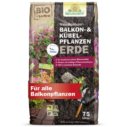NeudoHum Balkon -& KübelpflanzenErde