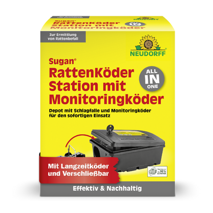 Sugan RattenKöderStation mit Monitoringköder