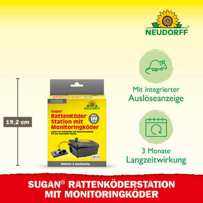 Sugan RattenKöderStation mit Monitoringköder