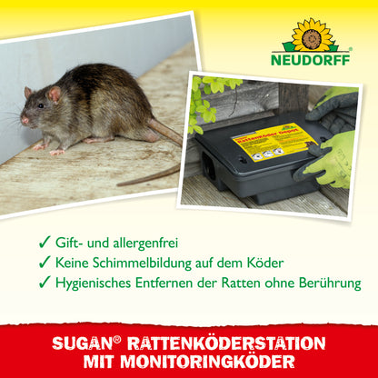 Sugan RattenKöderStation mit Monitoringköder