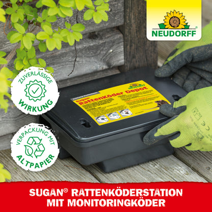 Sugan RattenKöderStation mit Monitoringköder