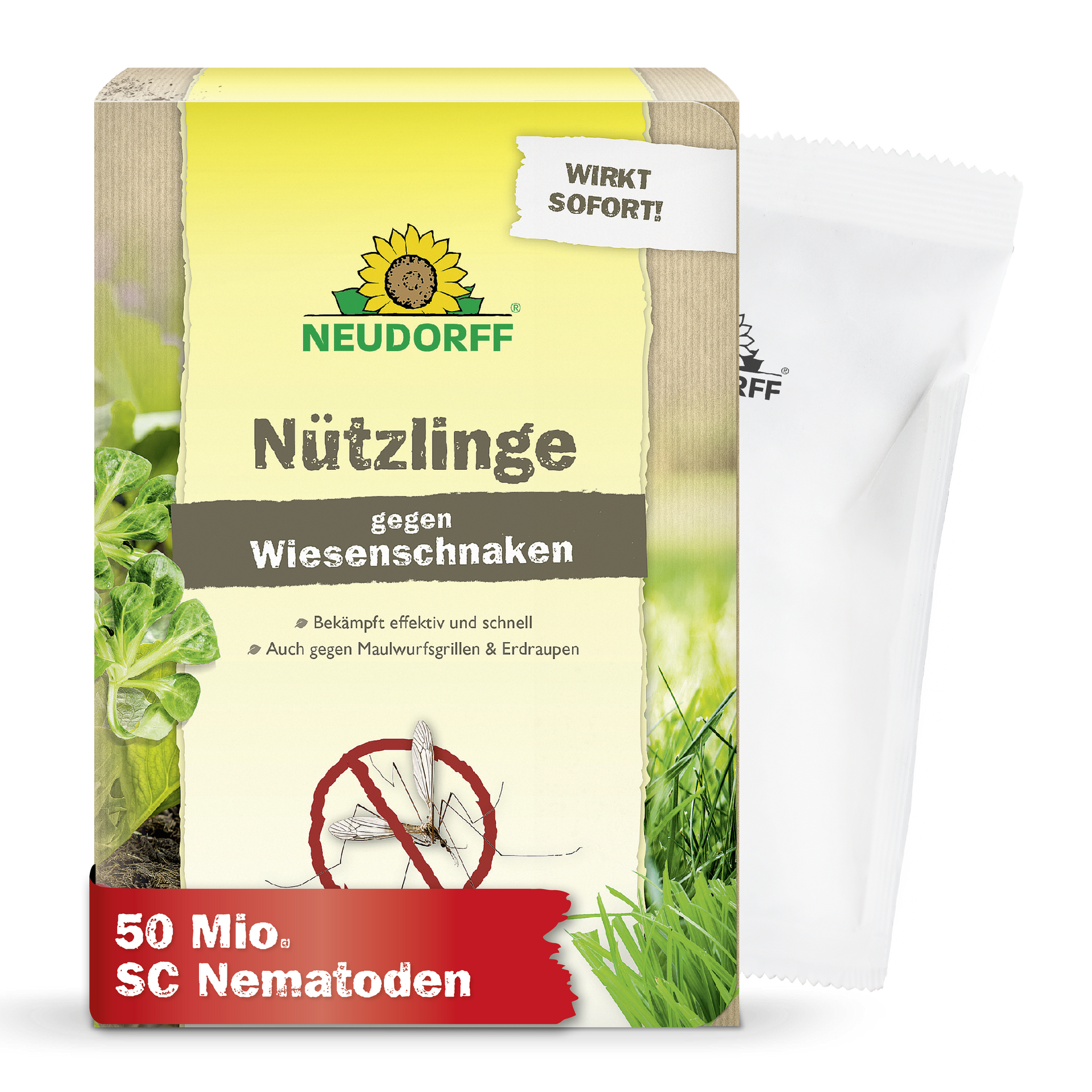 Wiesenschnaken & Maulwurfsgrillen bekämpfen mit Nematoden von Neudorff –  Neudorff Shop