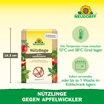 Nützlinge gegen Apfelwickler