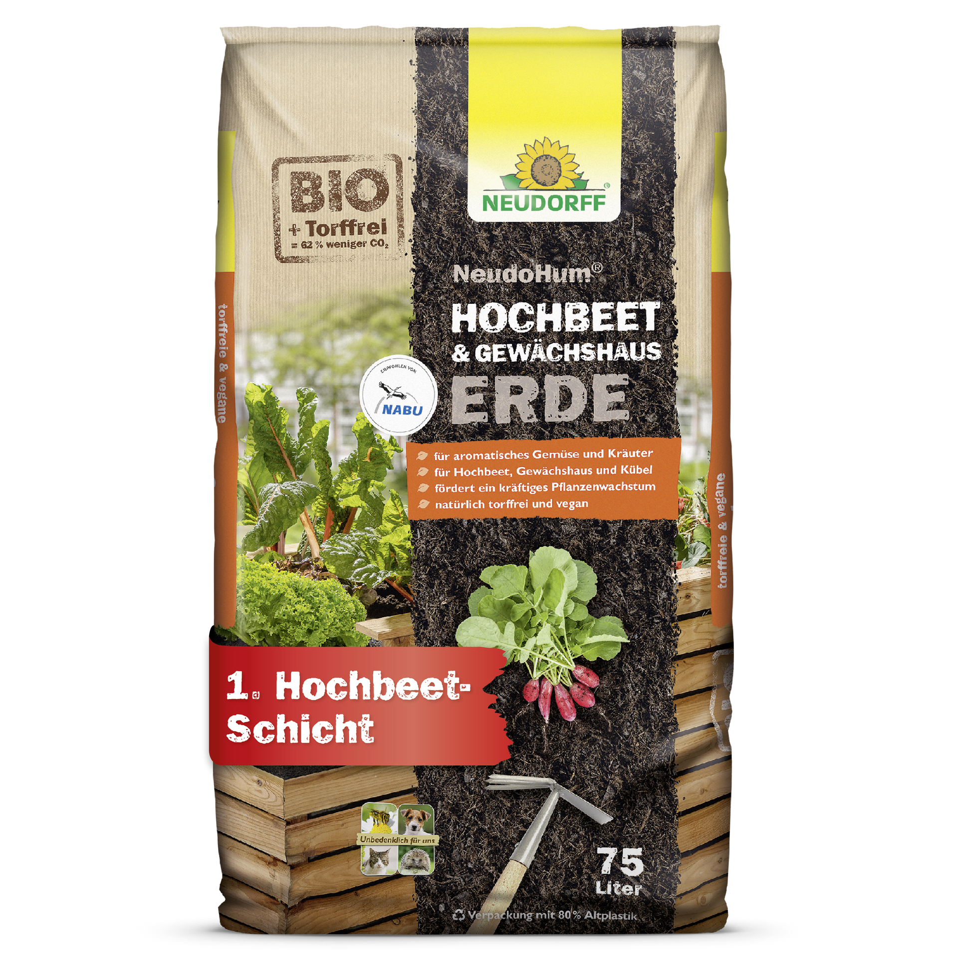 NeudoHum Hochbeet & GewächshausErde