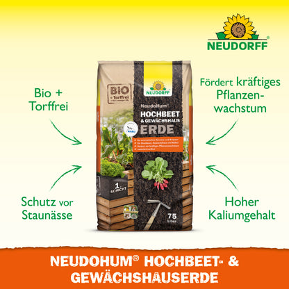 NeudoHum Hochbeet & GewächshausErde