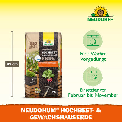 NeudoHum Hochbeet & GewächshausErde