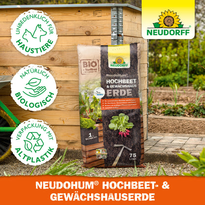 NeudoHum Hochbeet & GewächshausErde