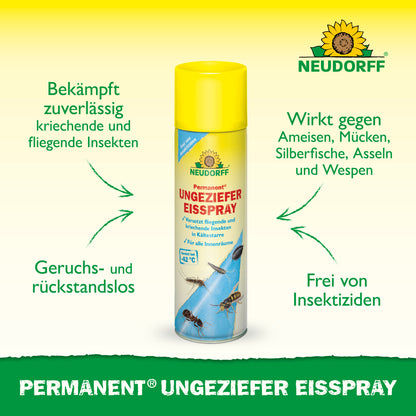 Permanent Ungeziefer EisSpray